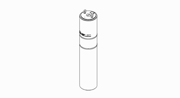 Acumulador de Bexiga Offshore de Aço Carbono- HBACT-690