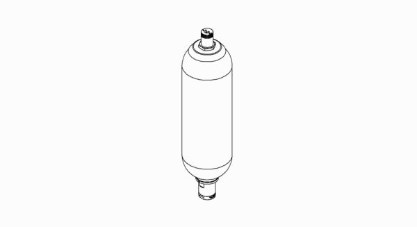 Acumulador de Bexiga de Aço Inox – HBAX-210
